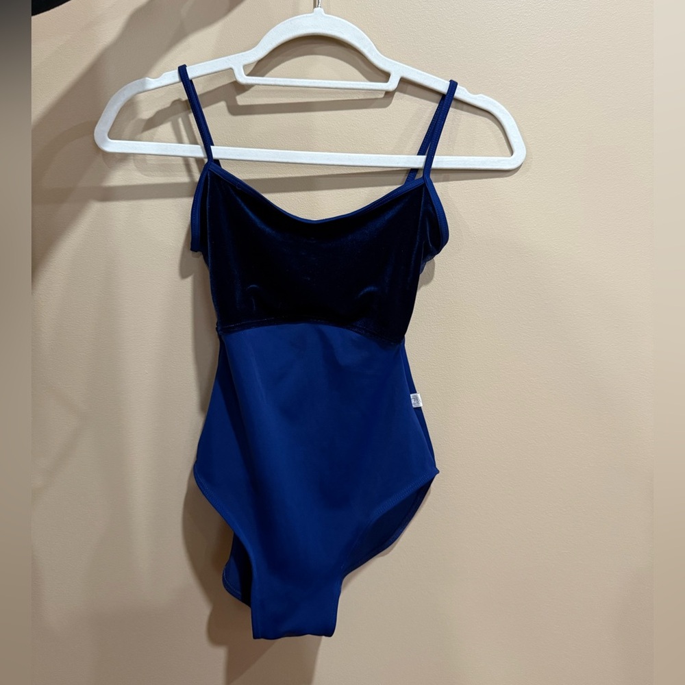 Navy Class In Ballet Leotard